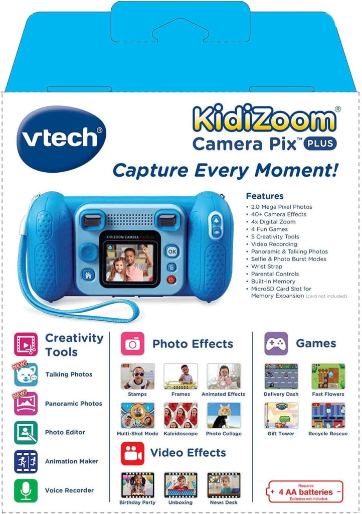 VTech KidiZoom Camera Pix Plus Blue - VTech