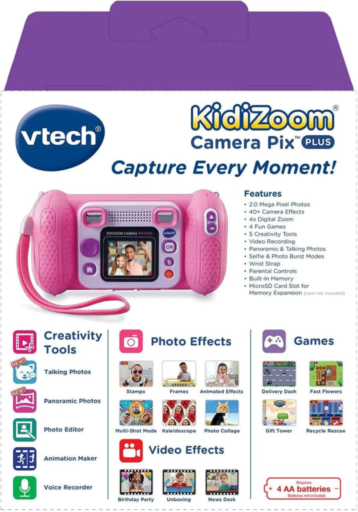 VTech KidiZoom Camera Pix Plus Pink - VTech