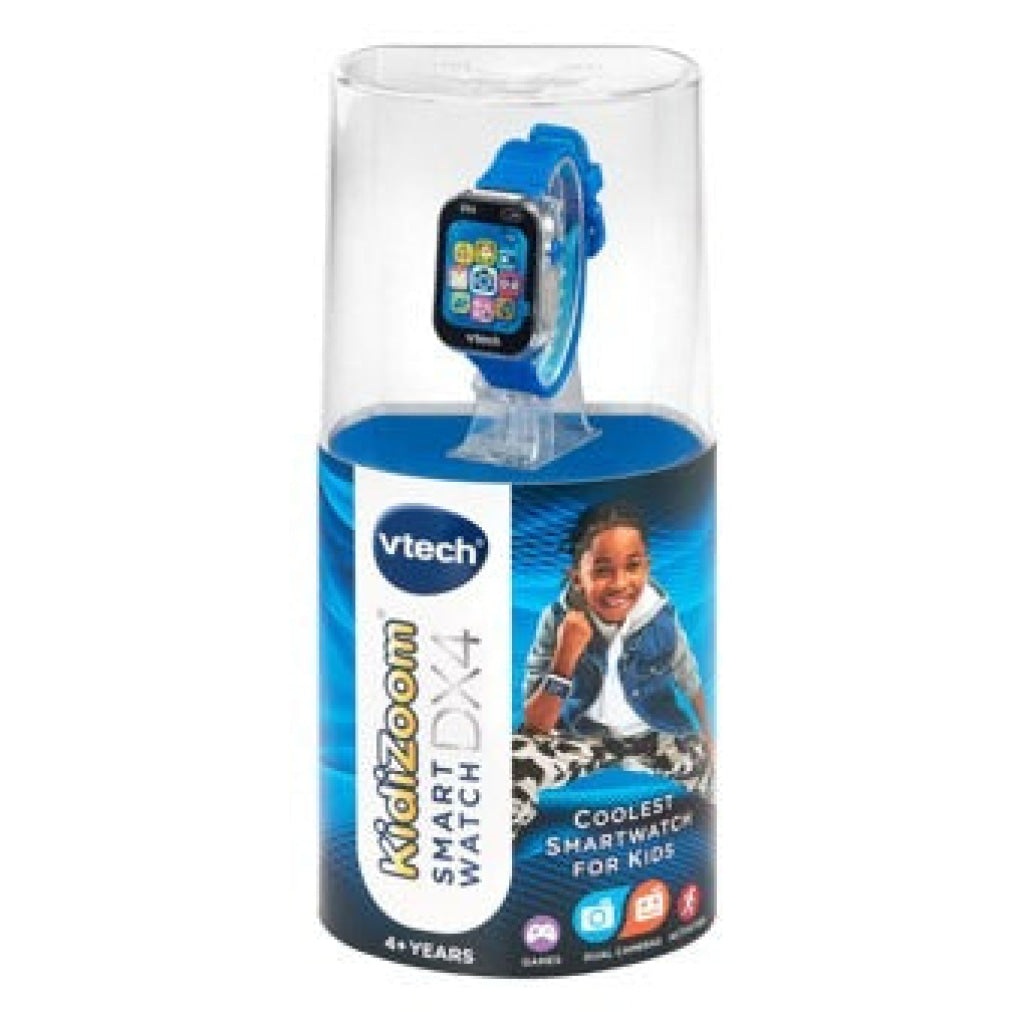 VTech KidiZoom Smartwatch DX4 Blue - VTech