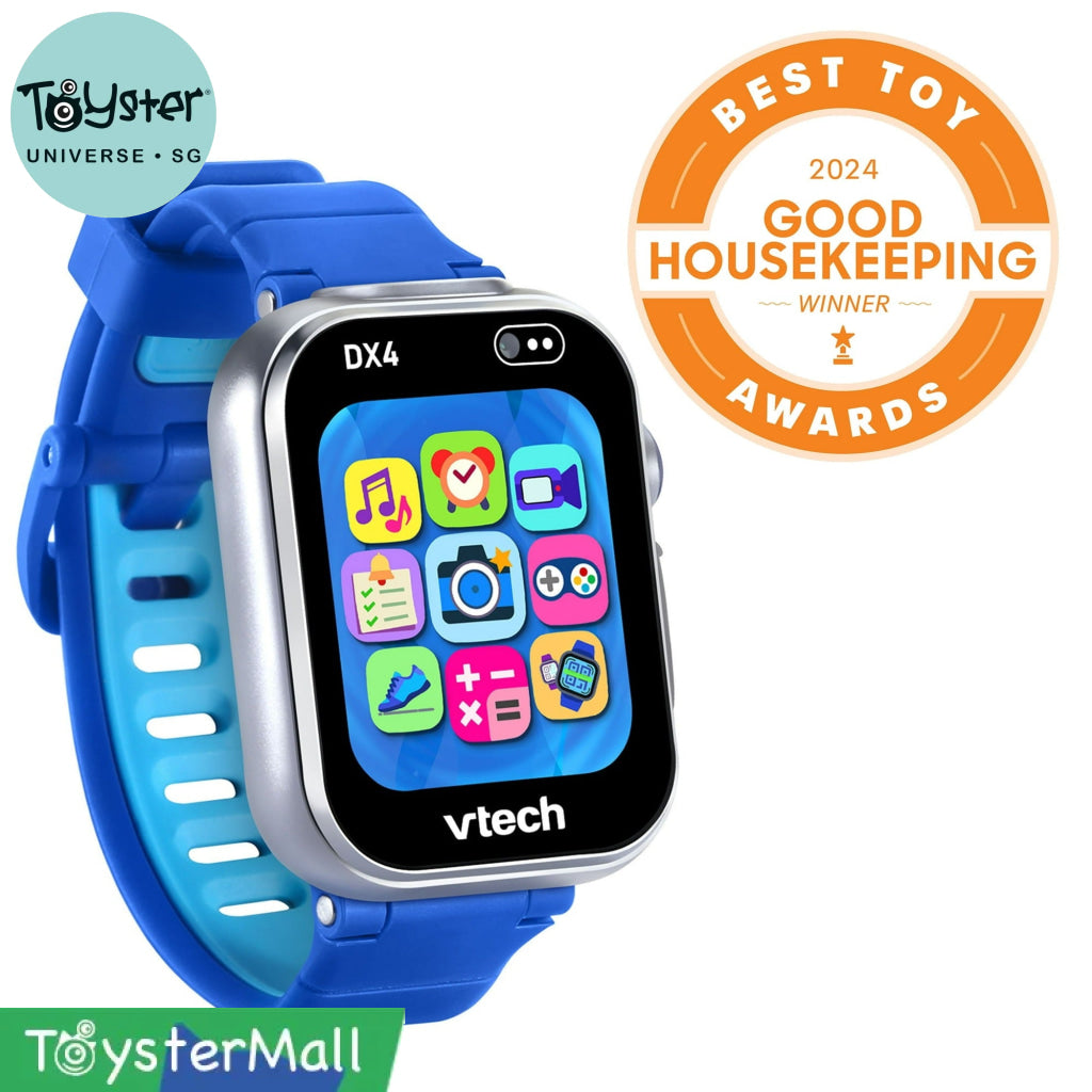 VTech KidiZoom Smartwatch DX4 Blue - VTech