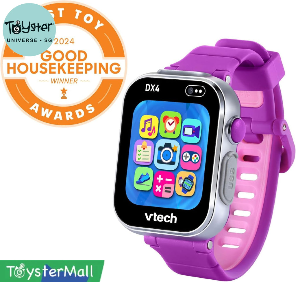 VTech KidiZoom Smartwatch DX4 Purple - VTech