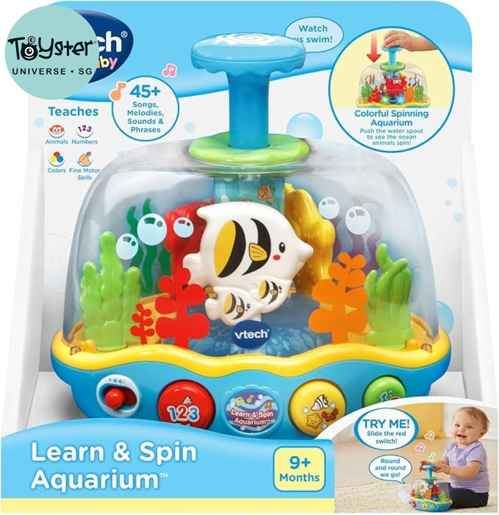 VTech Learn and Spin Aquarium - TOYSTER – Toyster Universe Singapore