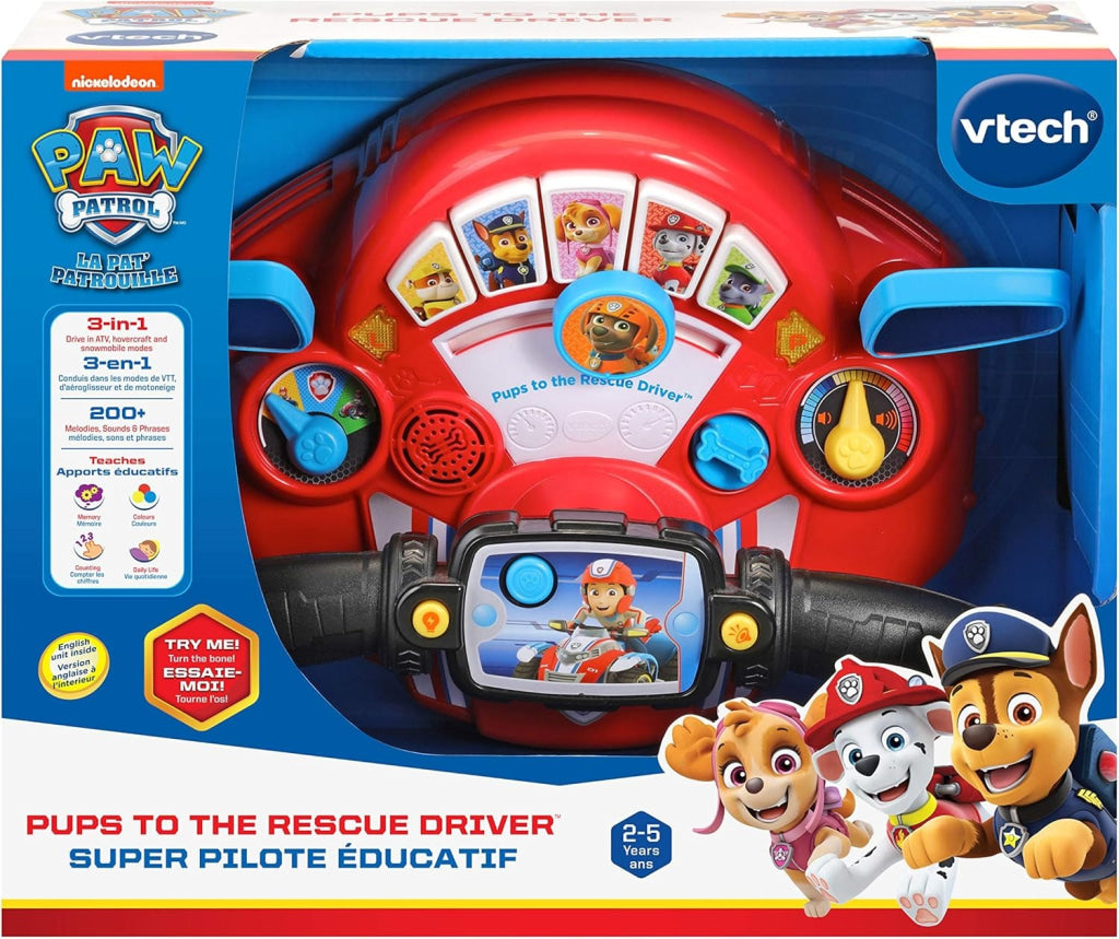VTech Paw Patrol Pups to the Rescue Driver - VTech