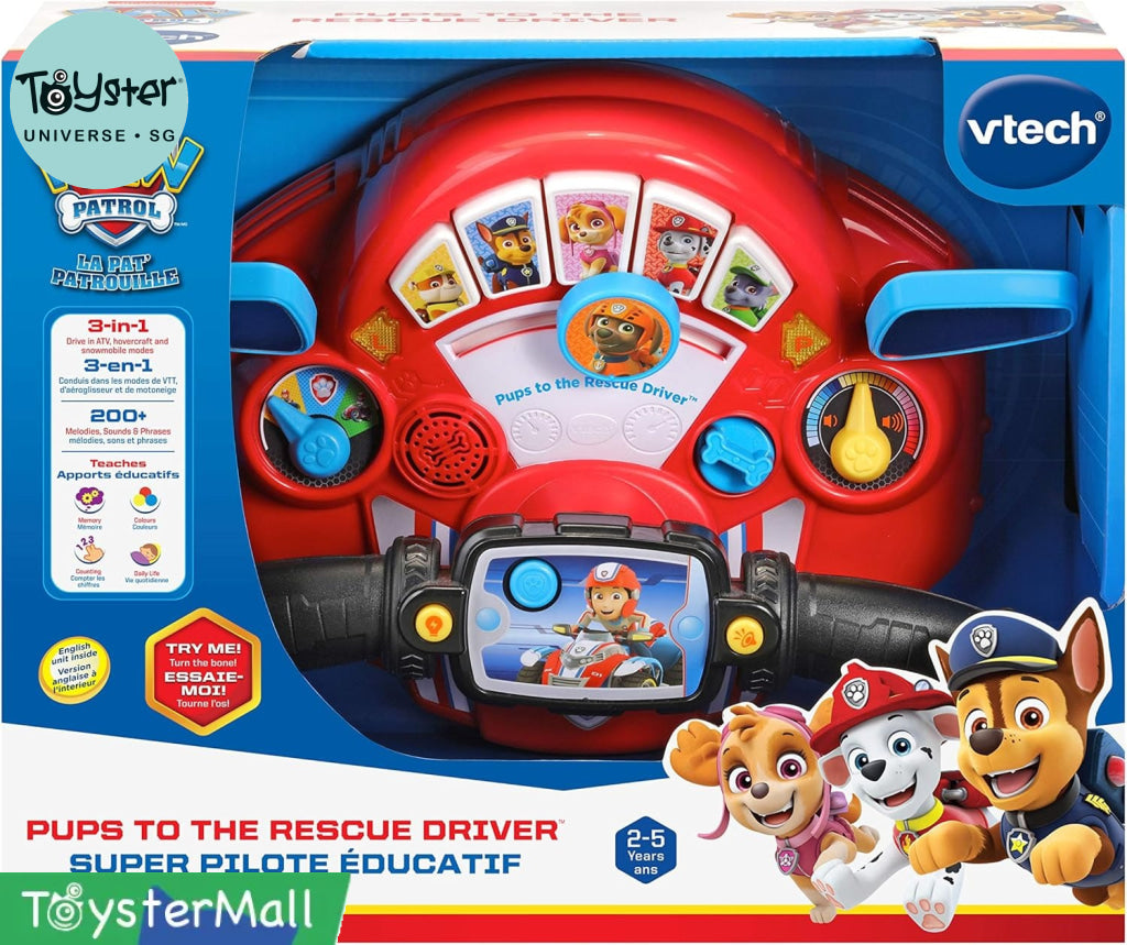 VTech Paw Patrol Pups to the Rescue Driver - VTech
