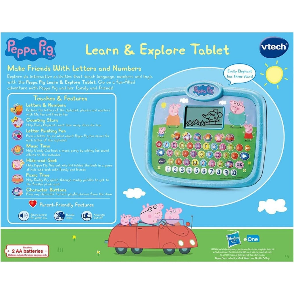 Vtech Peppa Pig Learn N Explore Tablet - VTech