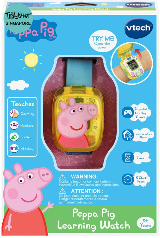 Vtech Peppa Pig Learning Watch - Blue