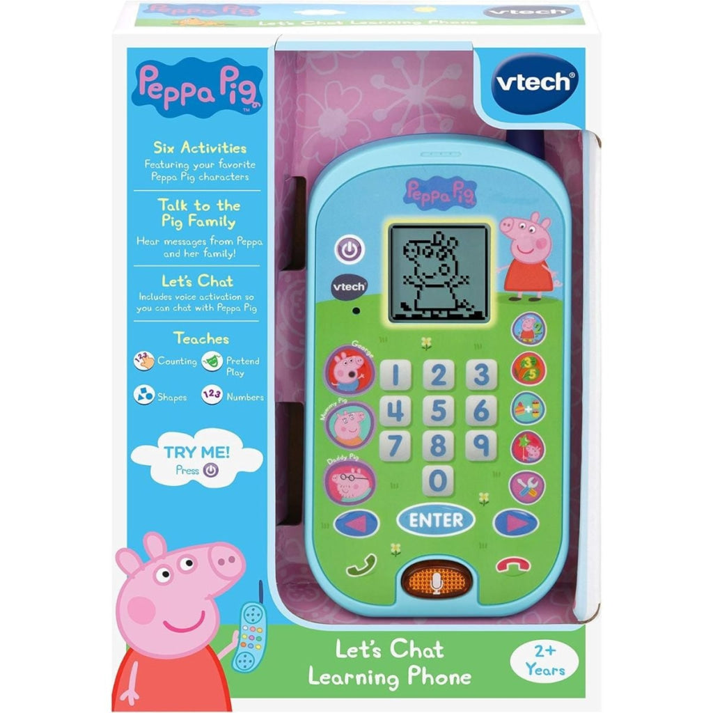 Vtech Peppa Pig Lets Chat Learning Phone - VTech