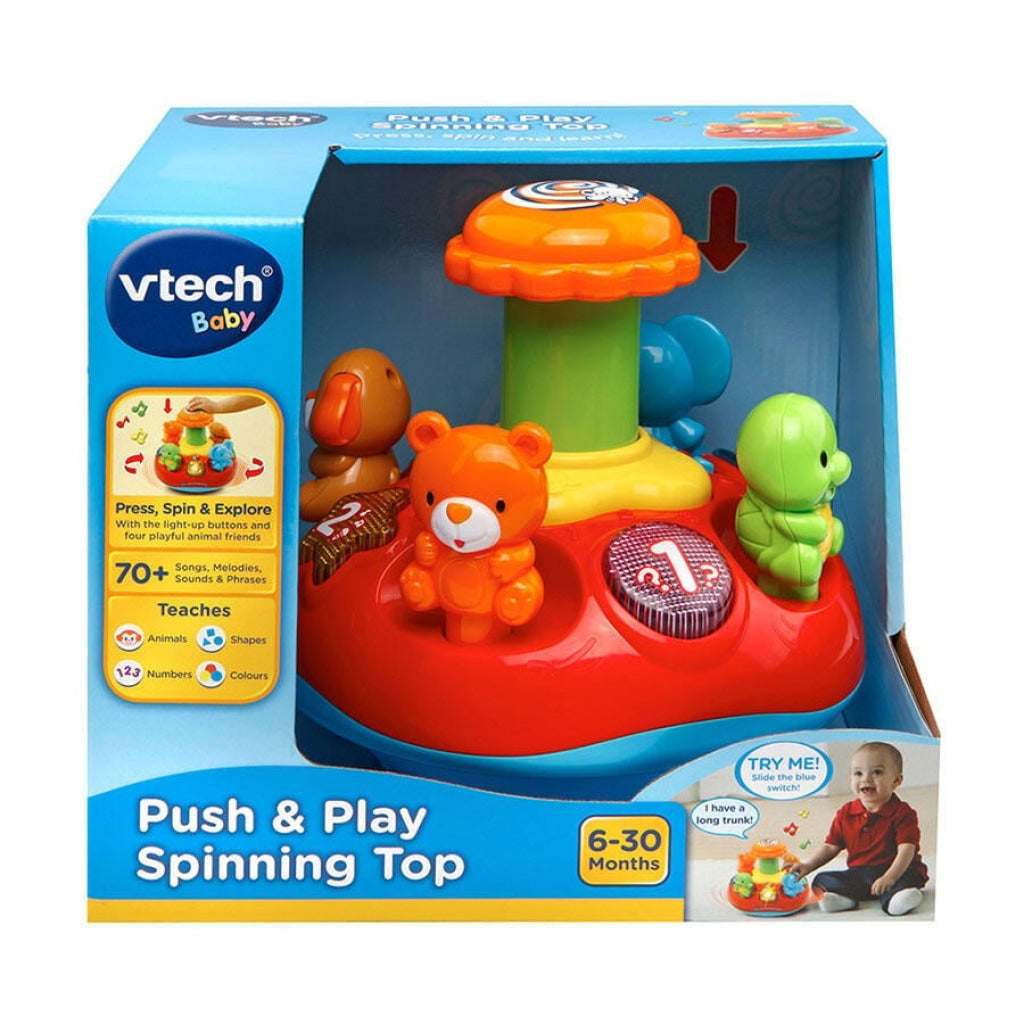VTech Push N Play Spinning Top - VTech