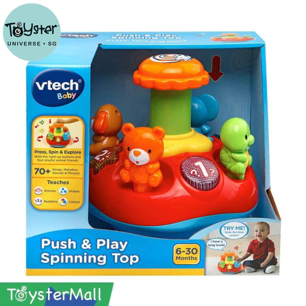 VTech Push N Play Spinning Top- TOYSTER – Toyster Universe Singapore