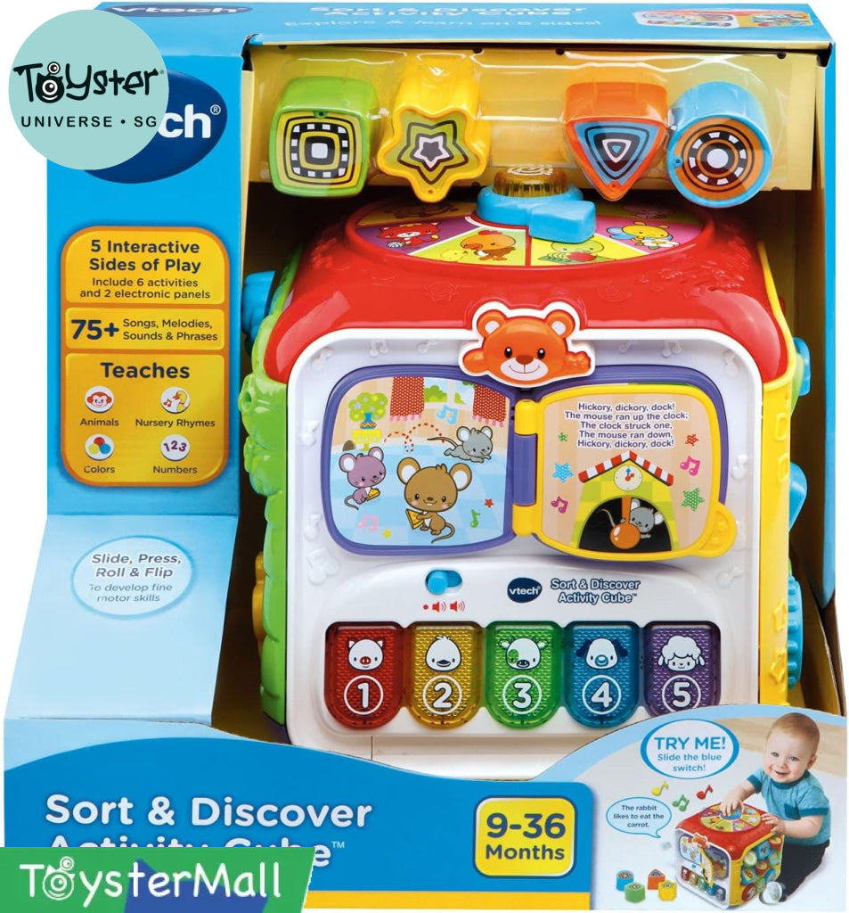 VTech Sort & Discover Activity Cube - VTech
