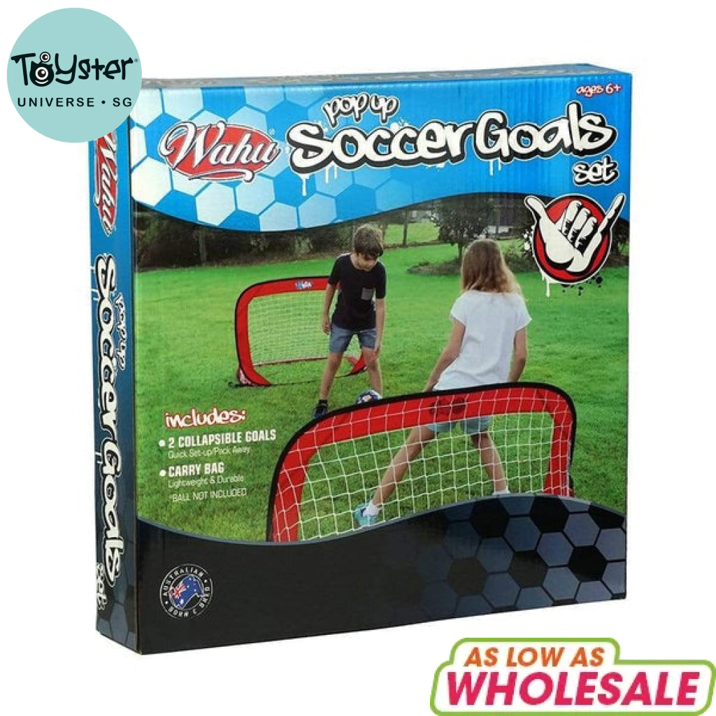 Wahu Pop Up Soccer Goals Set