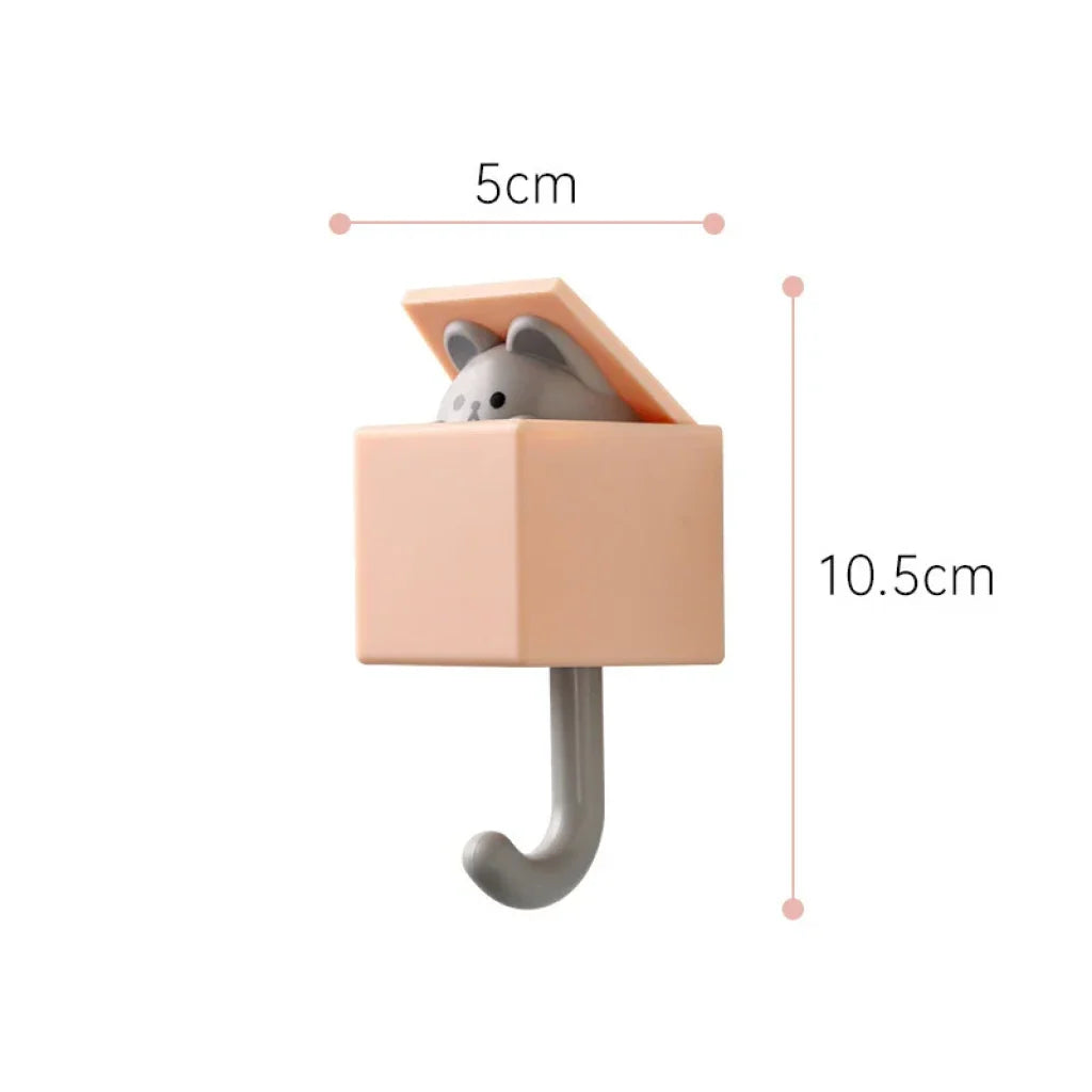 Wall Animal Decorative Hooks Cat Hooks