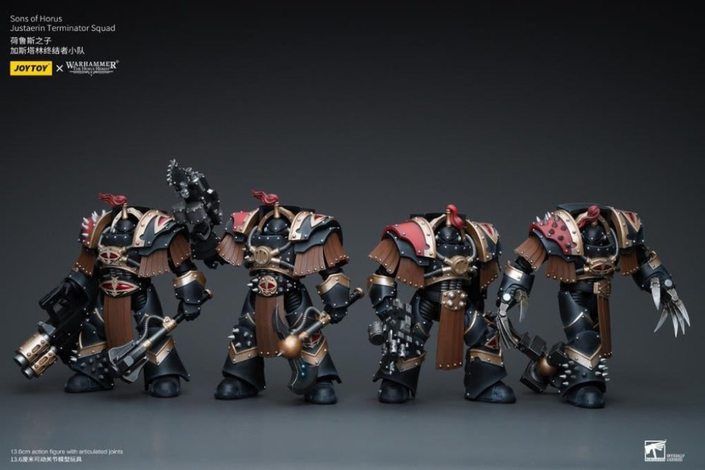 Sons Of Horus: Justaerin Terminator Squad With Carsoran Power Axe Jt9718 Warhammer 40K
