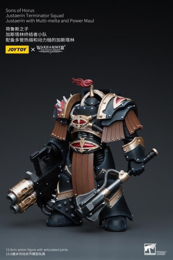 Sons Of Horus: Justaerin Terminator Squad With Multi-Melta And Power Maul Jt9749 Warhammer 40K