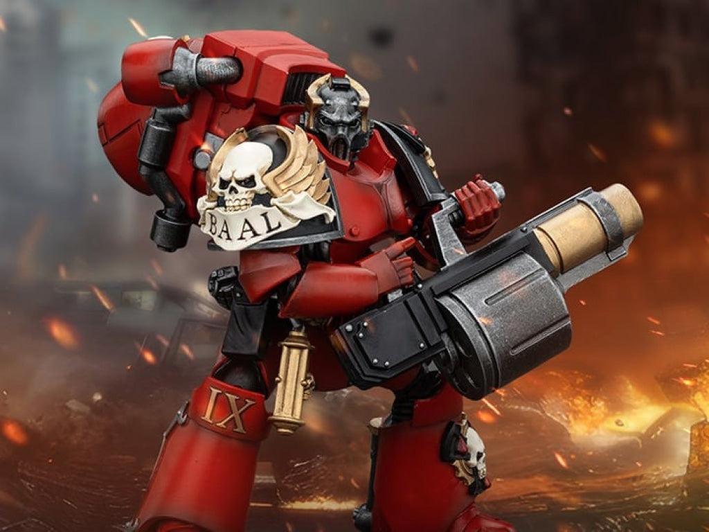WARHAMMER - The Horus Heresy: Blood Angels Legion Angel Tear’s Arch-Erelim with Angel’s Tears Grenade Launcher JT00379