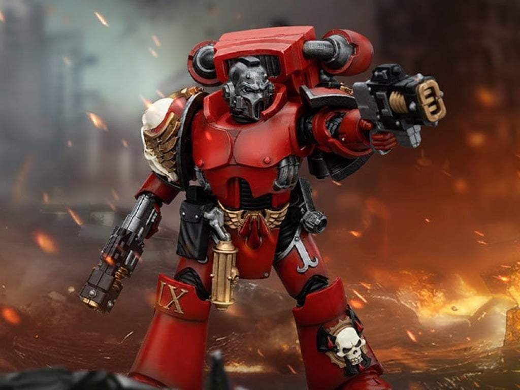WARHAMMER - The Horus Heresy: Blood Angels Angel’s Tears Erelim with Volkite Serpentas JT00348 - WARHAMMER 40K
