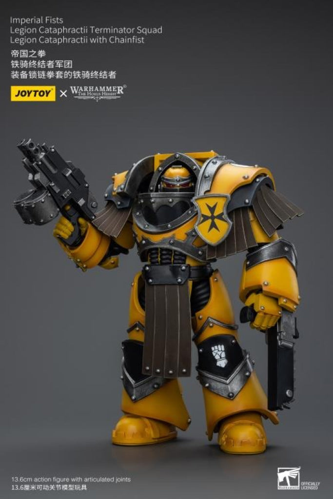 WARHAMMER - The Horus Heresy: Imperial Fists Legion Cataphractii Terminator Squad Legion Cataphractii Sergeant with