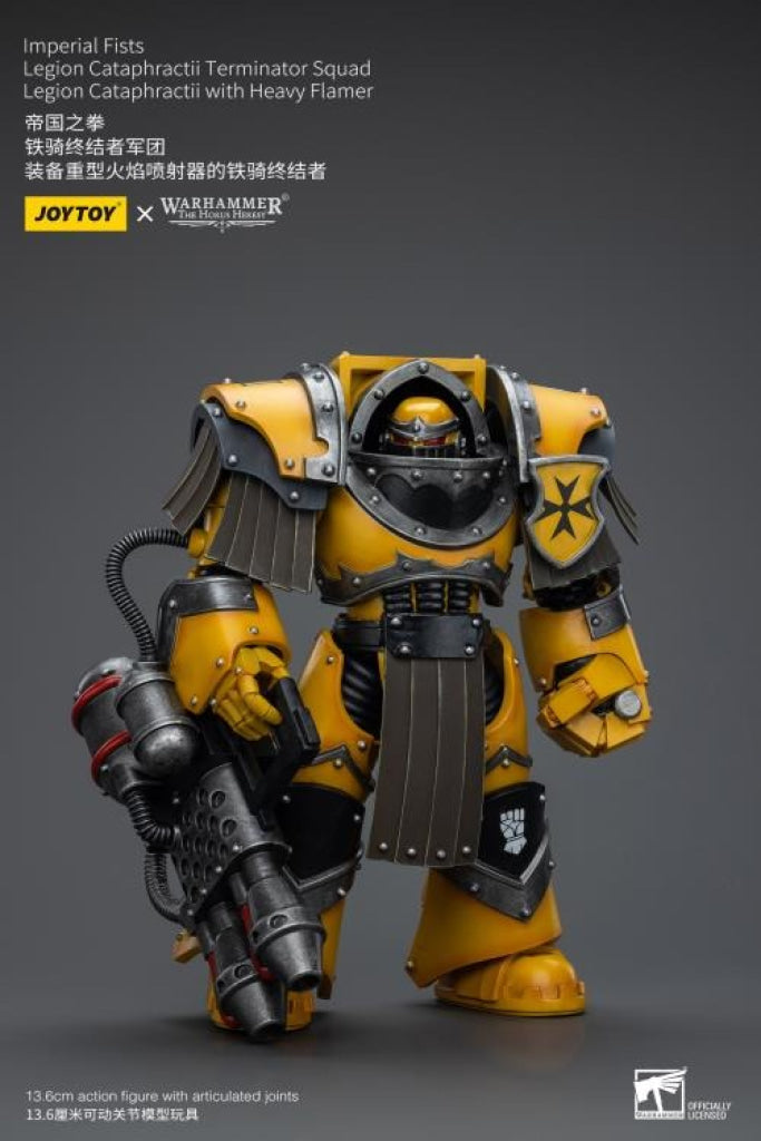 WARHAMMER - The Horus Heresy: Imperial Fists Legion Cataphractii Terminator Squad Legion Cataphractii Sergeant with