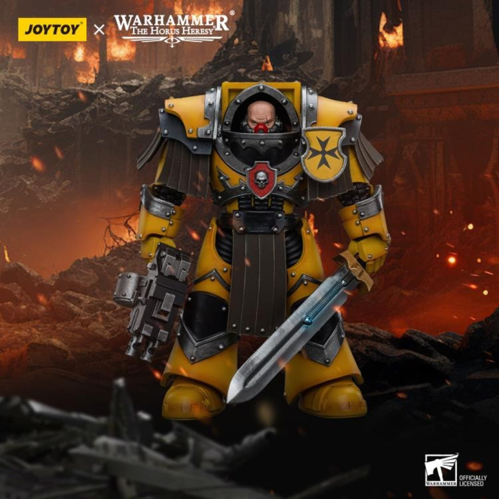 WARHAMMER - The Horus Heresy: Imperial Fists Legion Cataphractii Terminator Squad Legion Cataphractii Sergeant with