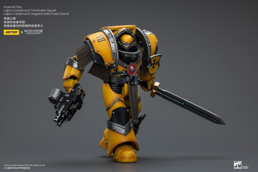 WARHAMMER - The Horus Heresy: Imperial Fists Legion Cataphractii Terminator Squad Legion Cataphractii Sergeant with