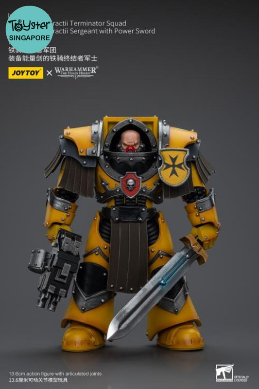 WARHAMMER - The Horus Heresy: Imperial Fists Legion Cataphractii Terminator Squad Legion Cataphractii Sergeant with