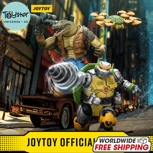 Warhammer TMNT 1/18 Action Figures TMNT-Leatherhead TMNT-Metalhead