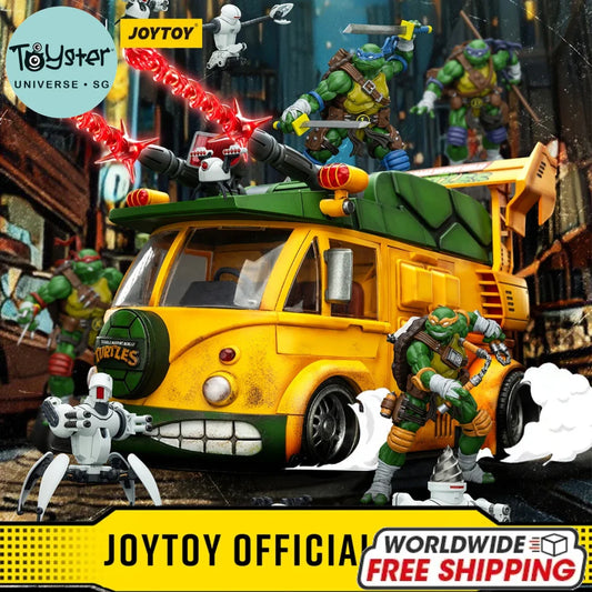 Warhammer TMNT 1/18 Action Figures TMNT-Turtle Van TMNT-Roadkill Rodney