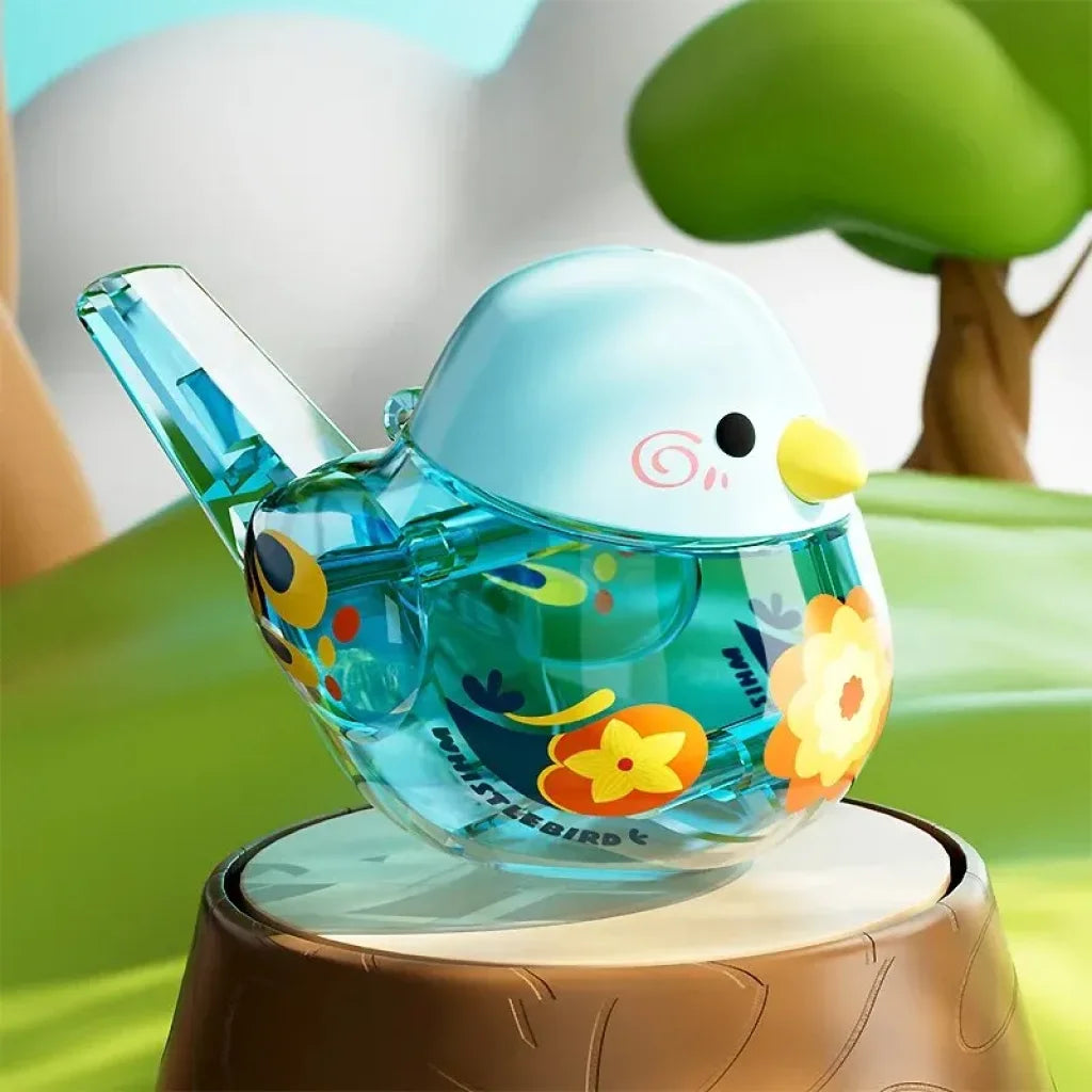 Water Bird Whistle For Infants And Children Blue