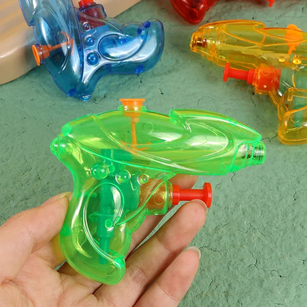 Water Guns For Kids Mini Transparent Squirt Gun