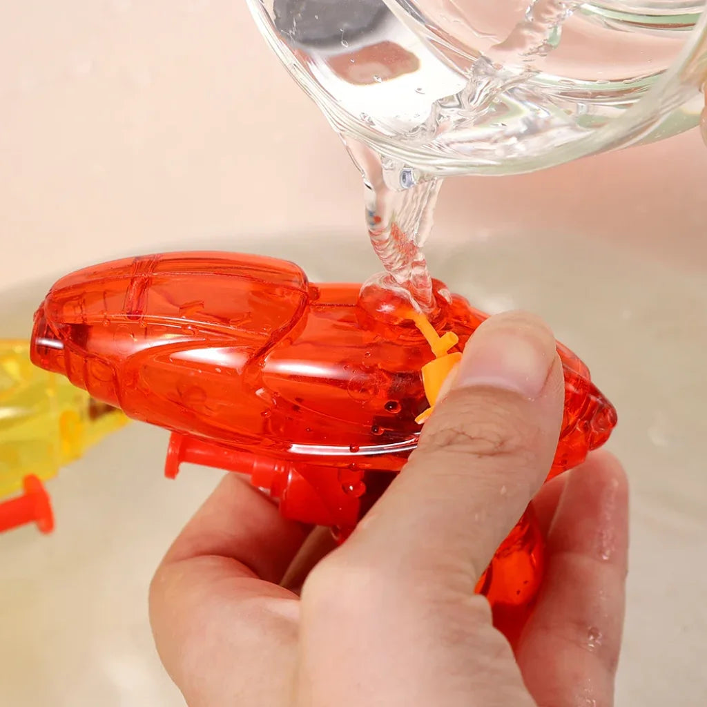 Water Guns For Kids Mini Transparent Squirt Gun