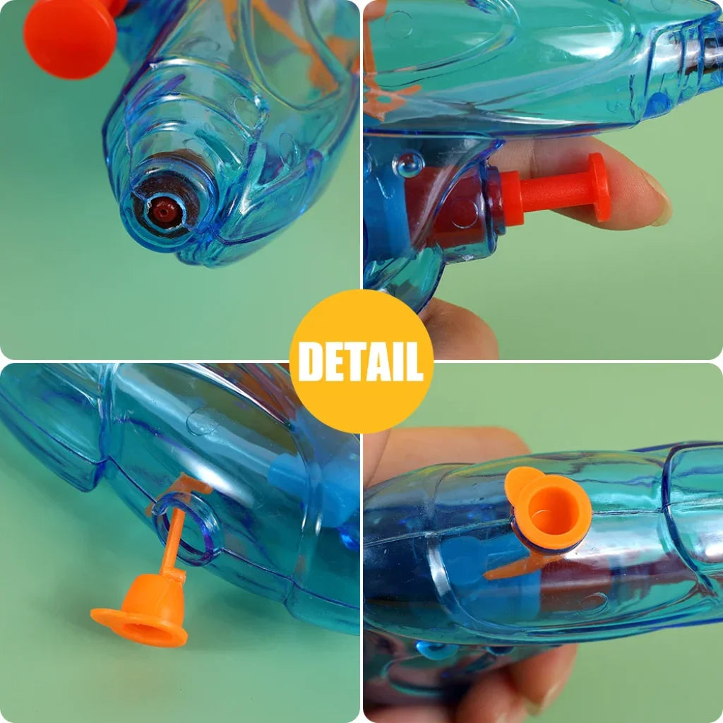 Water Guns For Kids Mini Transparent Squirt Gun