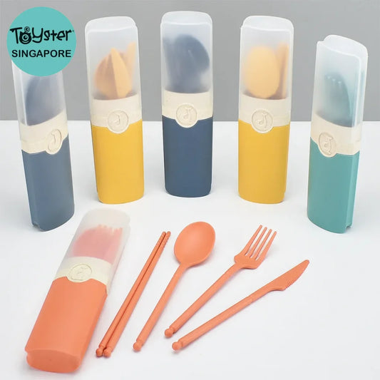 Wheat Straw Tableware Cutlery Set