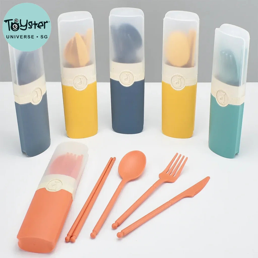 Wheat Straw Tableware Cutlery Set