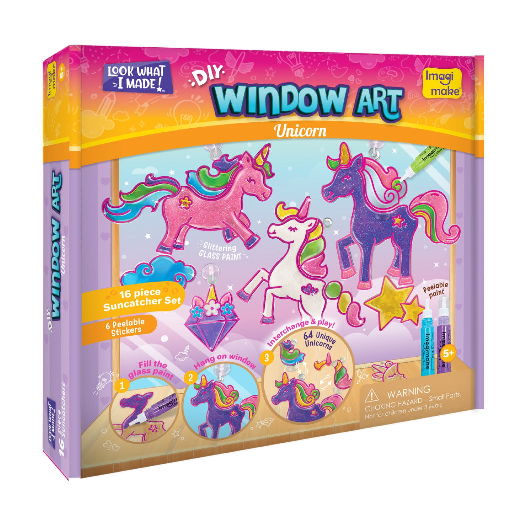Window Art Unicorn - Window Art