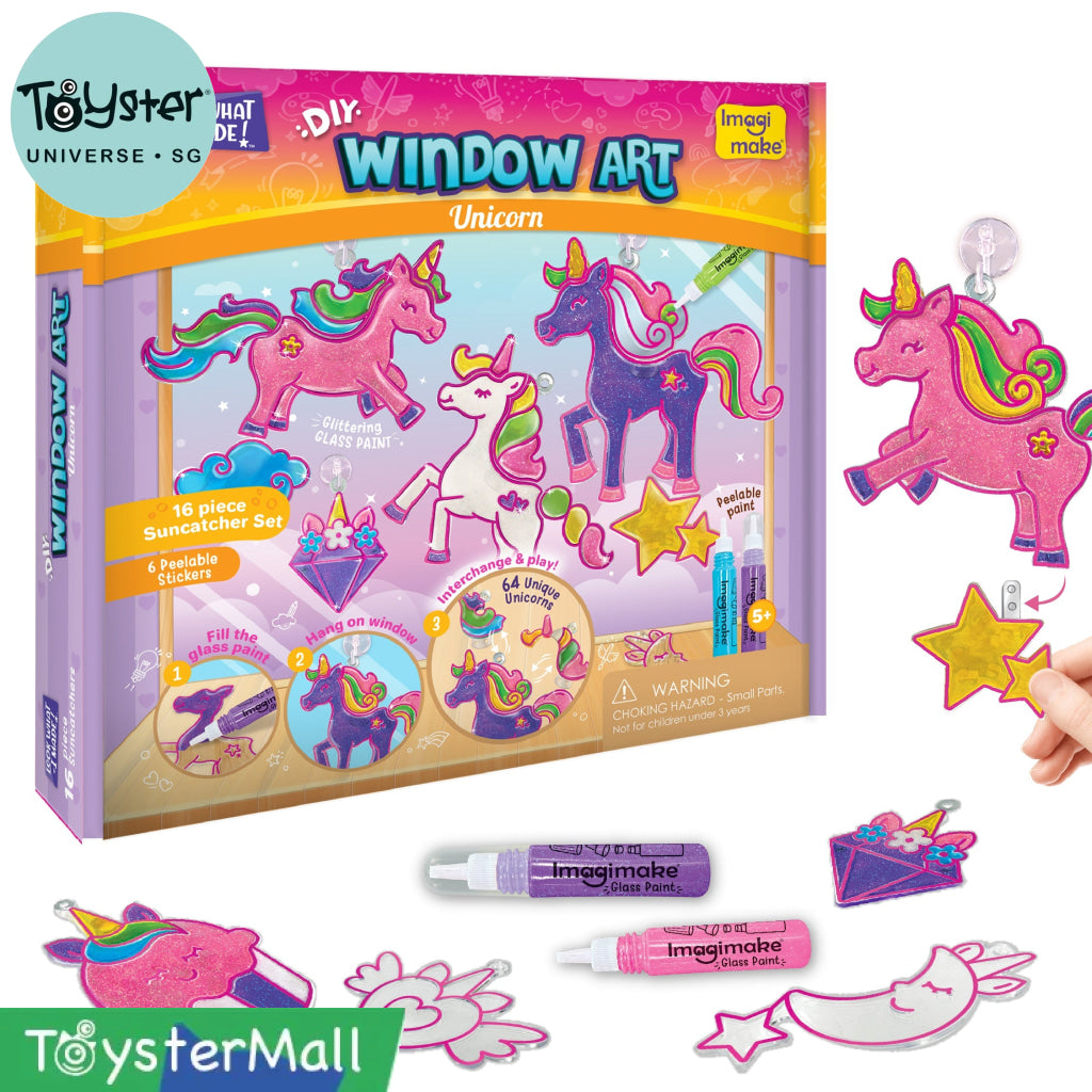 Window Art Unicorn - Window Art