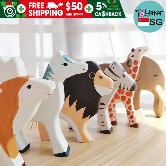 Wooden Handcraft Large Animals Toys