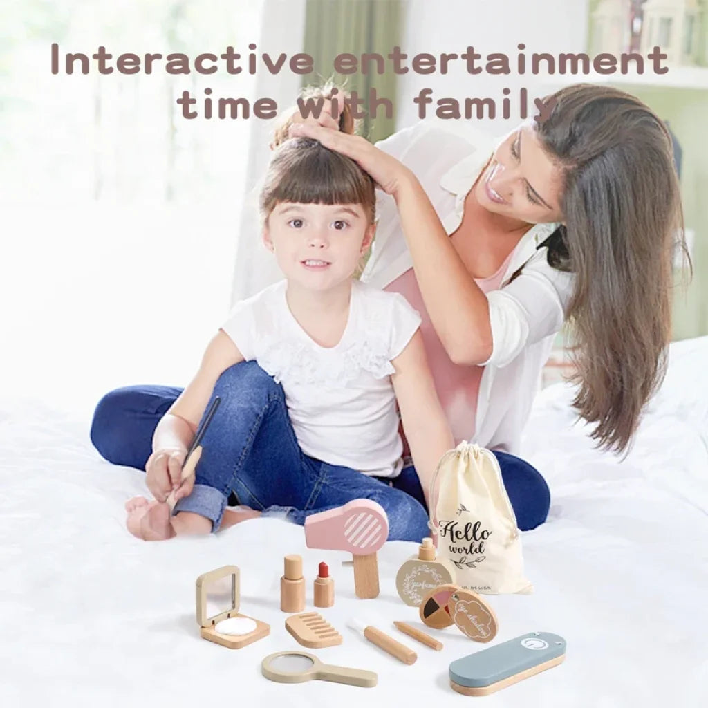 Wooden Pretend Play Make Up Toys