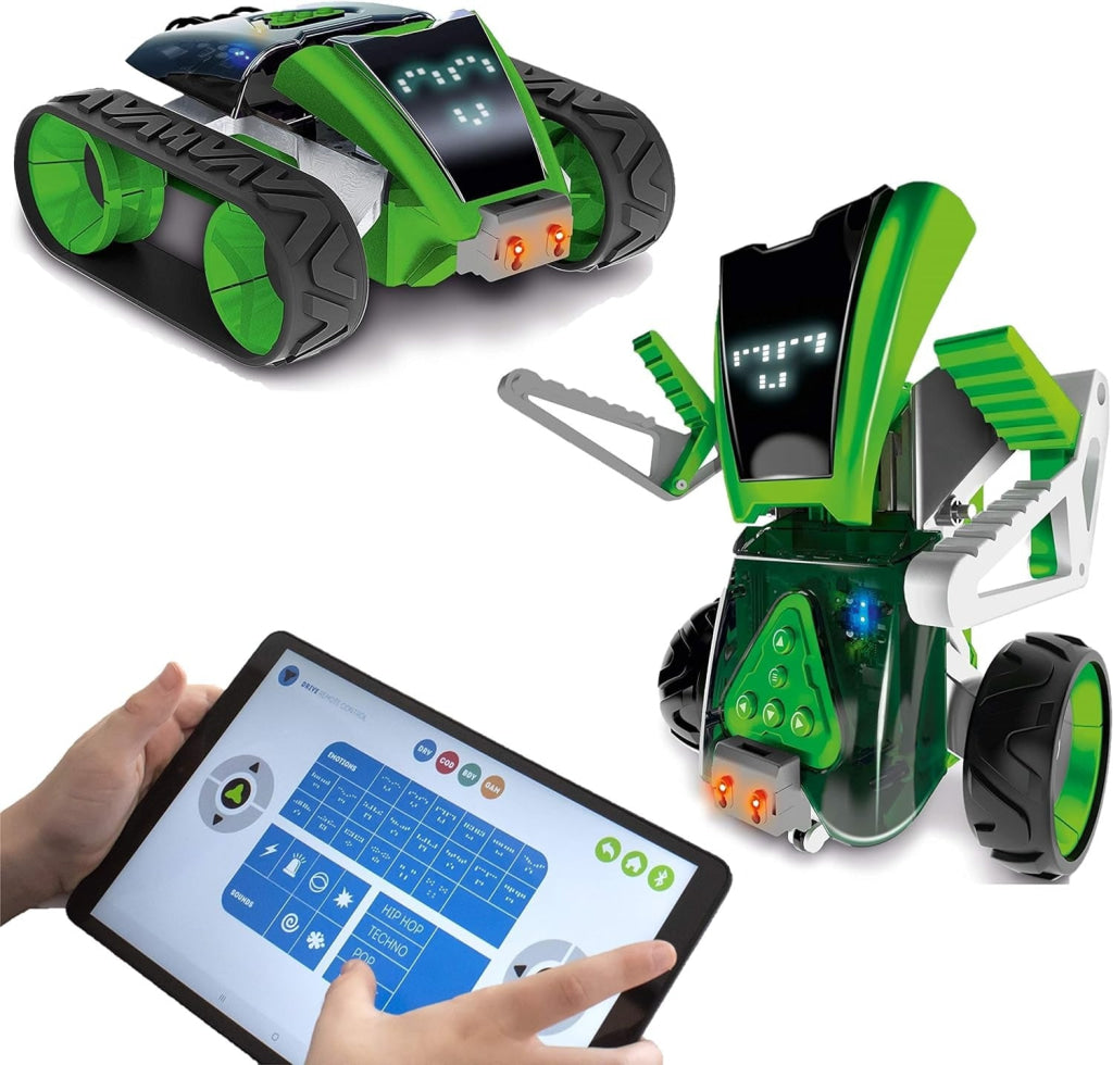 Xtrem Bots – Mazzy Buildable & Programmable Robot Kit Clementoni