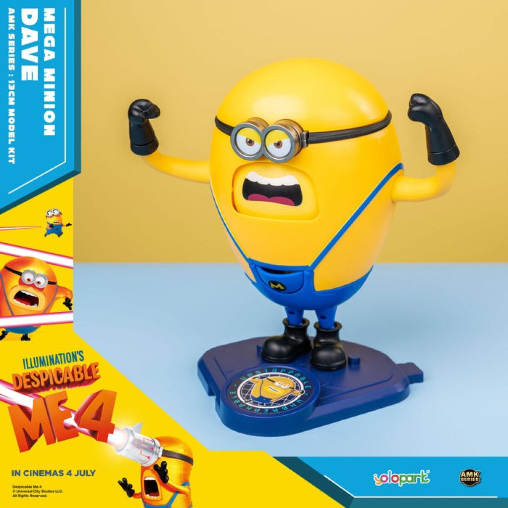 Yolopark Despicable Me 4 - 12Cm Dave Model Kit Minions