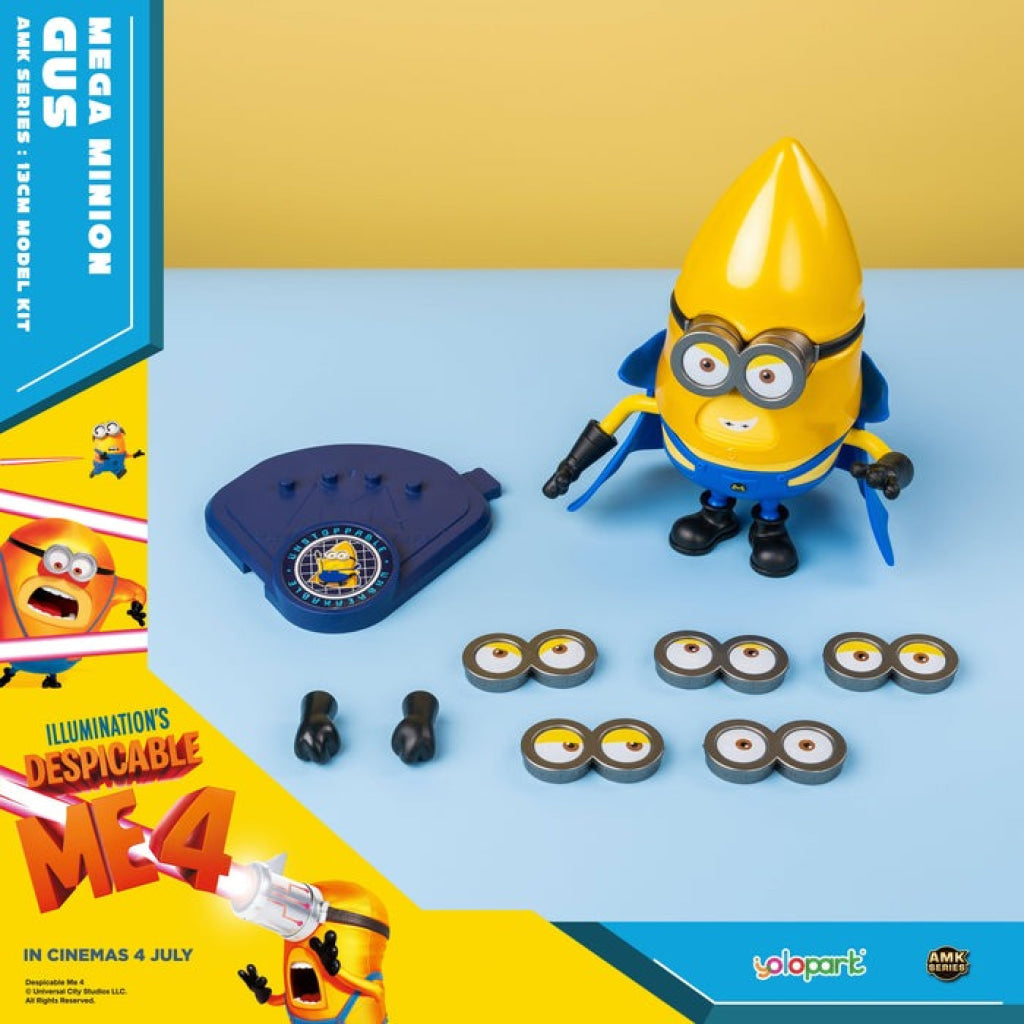 Yolopark Despicable Me 4 - 12Cm Gus Model Kit Minions