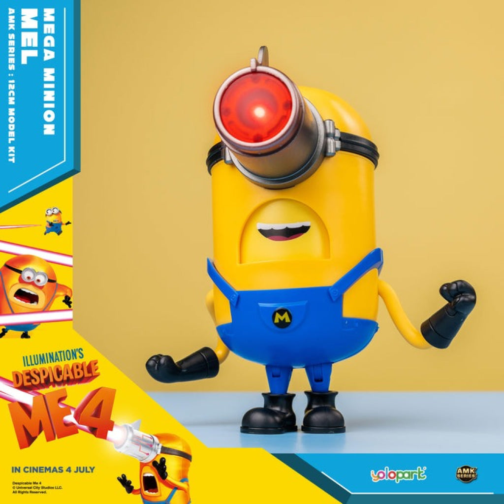 Yolopark Despicable Me 4 - 12Cm Mel Model Kit Minions