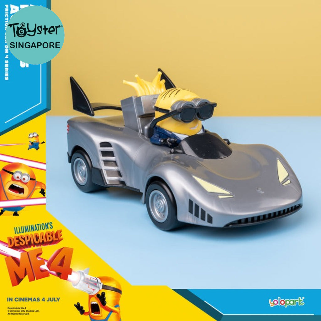 Yolopark Despicable Me 4 - Avl Minions Agent Friction Powered Car