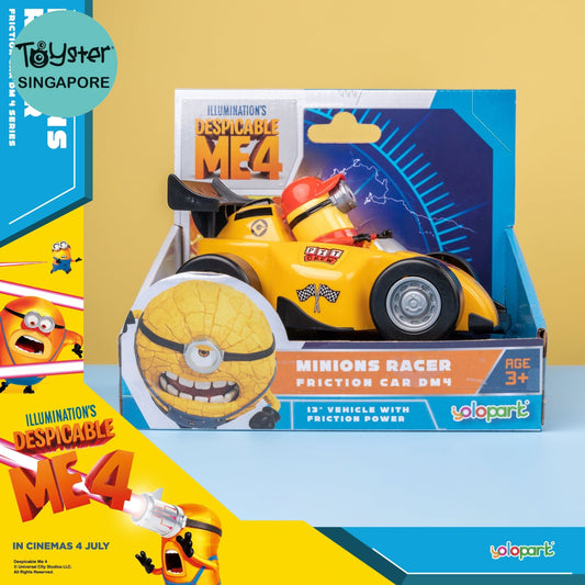 Yolopark Despicable Me 4 - Friction Car Minions Racer