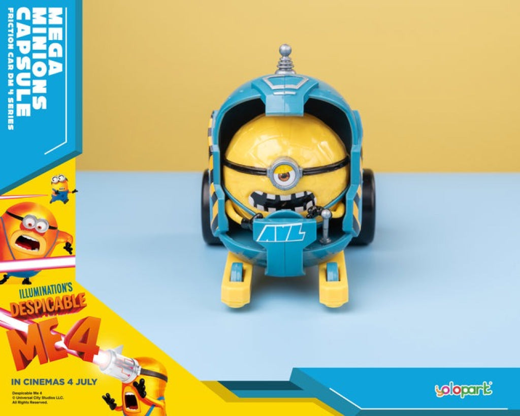 Yolopark Despicable Me 4 - Mega Minions Capsule Friction Car