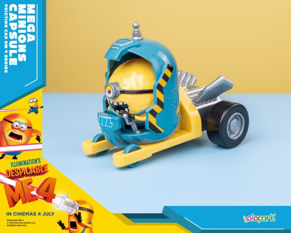 Yolopark Despicable Me 4 - Mega Minions Capsule Friction Car