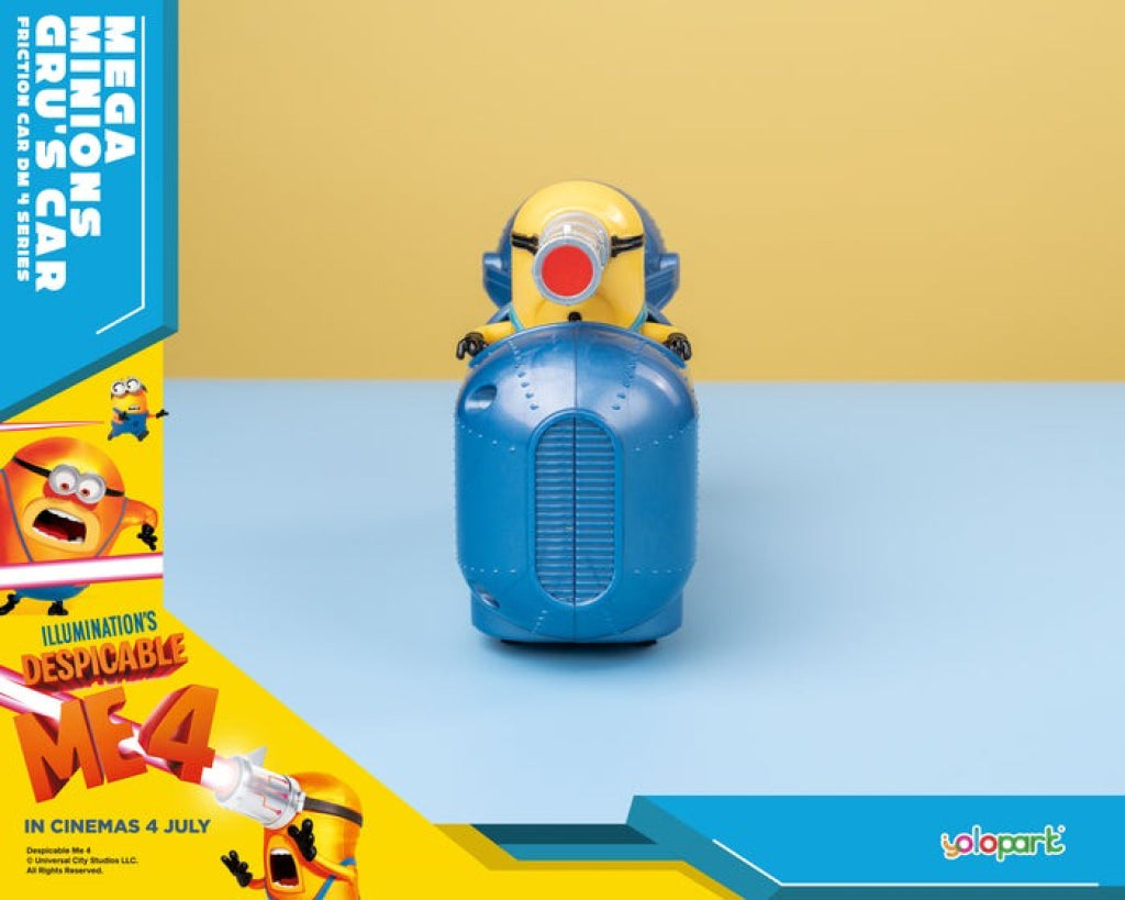 Yolopark Despicable Me 4 - Mega Minions Gru’s Car Friction Car