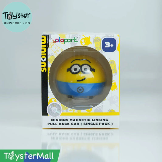 Yolopark Despicable Me 4 - Minions Magnetic Pull Back Function Car (Assorted)