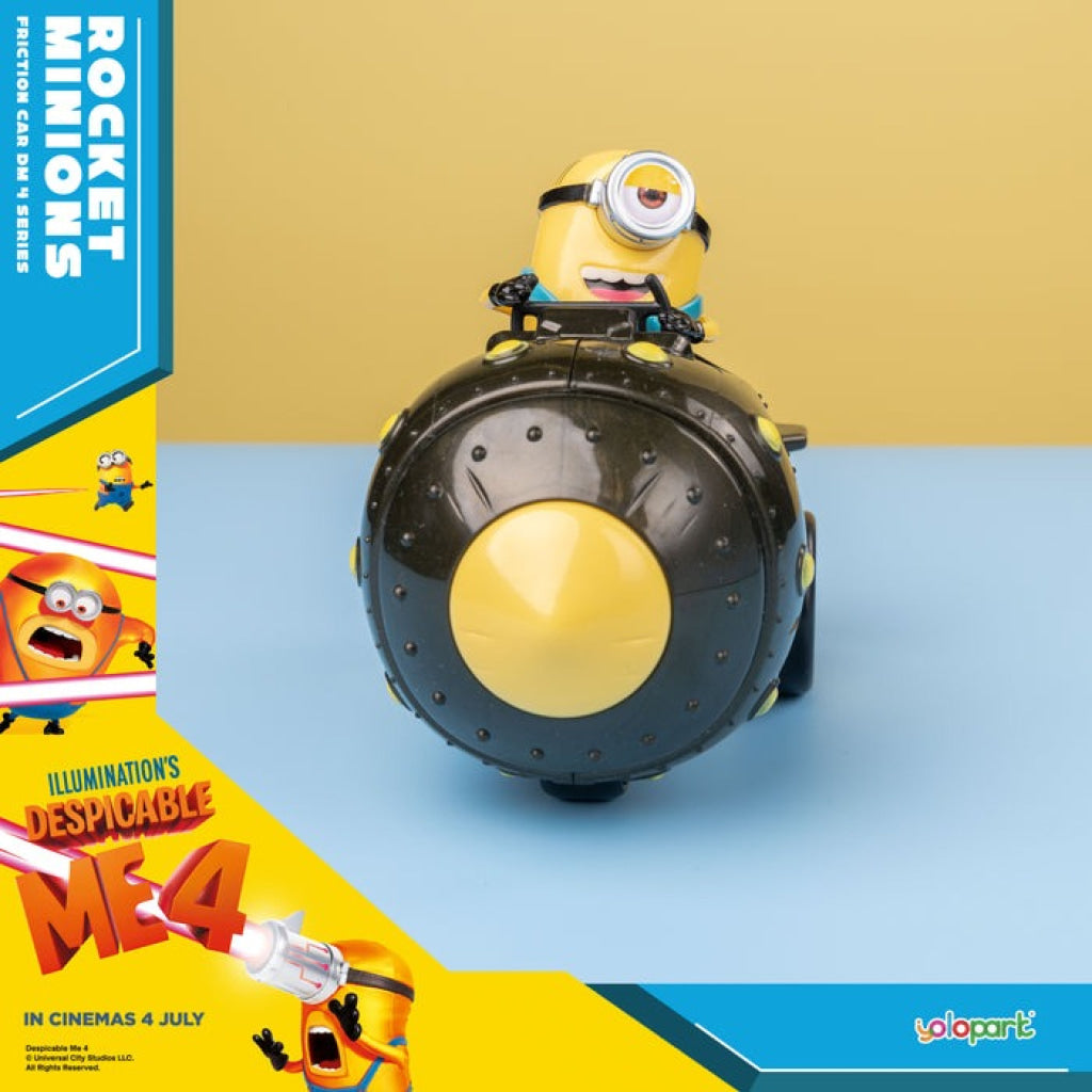 Yolopark Despicable Me 4 - Rocket Minions Friction Car