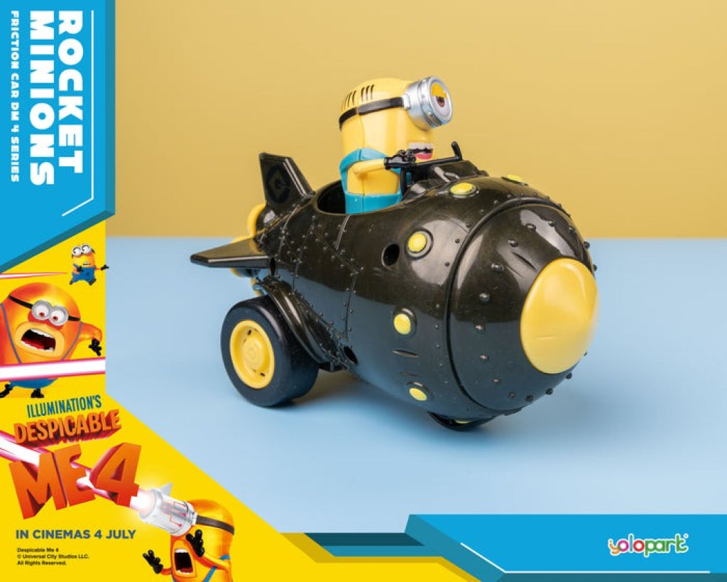 Yolopark Despicable Me 4 - Rocket Minions Friction Car