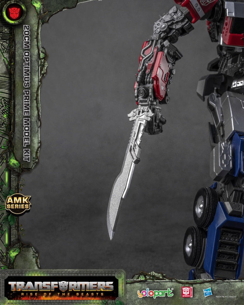 Yolopark Transformers: Rise Of The Beasts - 20Cm Optimus Prime Model Kit Amk Series Transformers